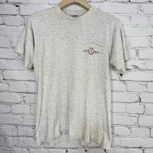 VTG Fruit of the Loom‎ BLUE TAG Myrtle Beach Single Stitch T-Shirt M Distressed